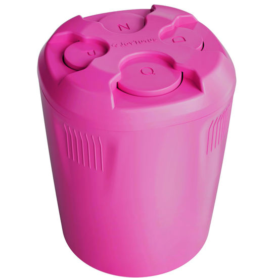 Picture of JOYTUTUS Coin Holder, High Capacity Car Coin Holder, Universal Coin Holder for Cup Holder, Change Holder Fit for Most Car Trucks Accessories, Sort Penny, Quarter, Dime, Nickels (Hot Pink), 1 Pack