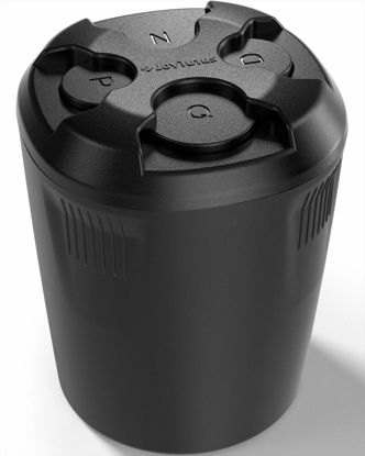 Picture of JOYTUTUS Universal High Capacity Car Coin Holder for Cup, Change Holder Compatible with Most Trucks Accessories, Sort Penny, Quarter, Dime, Nickels (Black)