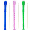 Picture of 3 Pack 8 Hole Soprano Recorders Descant Flute With Cleaning Rod German Style for Chrildren Kids Beginner Graduation or Back to School Gift (dark blue, green, pink)