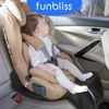 Picture of funbliss Car Seat Protector for Child Car Seat,Auto Seat Cover Mat for Under Carseat with Thickest Padding to Protect Leather & Fabric Upholstery,PVC Leather Reinforced Corners