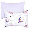 Picture of UOMNY Toddler Pillowcases for Girls 13X18 12x16 14x19 Unicorns Baby Pillow Case 2 Pack Small Pillow Covers for Travel Pillow Blue White