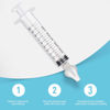 Picture of Baby Nasal Aspirator, 2 Box Professional Syringe Baby Nasal Irrigator Infant Nose Cleaner Rinsing Device with Cleanable and Reusable Silicone Nasal Suction Tip