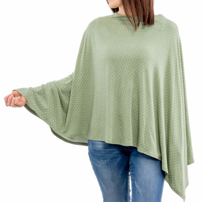 Picture of WeeSprout Nursing Cover for Breastfeeding, Feeding Cover for Breastfeeding, Soft & Breathable Nursing Poncho, Neck Insert for Hands-Free View, Machine Washable & Dryer Safe Nursing Cover Up