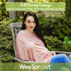 Picture of WeeSprout Nursing Cover for Breastfeeding, Feeding Cover for Breastfeeding, Soft & Breathable Nursing Poncho, Neck Insert for Hands-Free View, Machine Washable & Dryer Safe Nursing Cover Up
