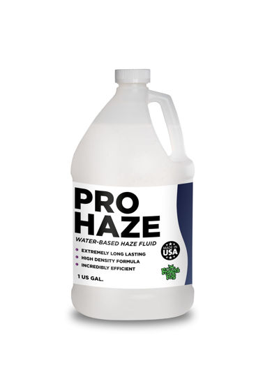Picture of Froggy's Fog Pro Haze High-Performance Haze Fluid for Hurricane Haze 2 and Other Haze Machines, Water-Based Hazer Fluid, 1 Gallon