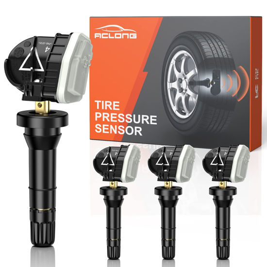 Picture of GEARMEISTER Tpms Sensor, 433MHZ Tire Pressure Sensor for Chevrolet/Buick/Cadillac/GMC Acadia Sierra 2016-2022, Pre-Programmed TPMS Sensors 13598773 13589601 13506028 13594222 4 PCS