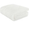 Picture of NTBAY Down Alternative Oversized Toddler Comforter, Super Soft and Warm Solid Color Baby Crib Quilted Blanket, 43x60 inches, White