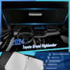 Picture of Tombyda Windshield SunShade for 2024 Toyota Grand Highlander Front Window Sun Shade Custom Sunscreen Double Layers Design