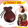 Picture of Motionchic 2 Pack Spanish Castanets Flamenco Castanets with String Traditional Wood Hand Percussion Castanets for Adults Kids Music Instrument Spain Souvenir Gift,1 Pair(Brown)