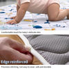 Picture of Premium Foam Baby Play Mat 79" X 71", Extra Large Soft Thicker Activity Playmats for Babies, Toddlers, Infants, Play & Tummy Time, Foldable & Machine Washable Baby Mat for Floor