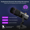 Picture of NearStream XLR/USB Podcast Microphone for Recording/Gaming/Streaming, Professional Studio Microphone with Desktop Stand, Mute Button, Headphone Jack, Dynamic Microphone for PC/Audio Interface (AM15X)