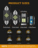 Picture of Zakolak 24PCS LED Interior Car Lights, Extremely Bright LED Bulb Kit, Applicable to Dome Map Door Lights and Other Parts Replacement for Your Cars, to Help You See Inside The Car at Night（Ice Blue）