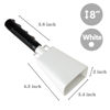 Picture of Cowbells 2pcs,Steel Cow Bell 8 inch with Handle,Cheering Hand Bell for Sports Events,Football Games,Party,Farm,Hand Chimes Percussion Musical Instruments. (8 inch, White)