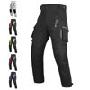 Picture of BYKR Motorcycle Pants for Men & Women Armored Cordura Overpants Enduro ATV Dual Sports Motocross Cargo Touring Adventure Pant (30WX30L, Black), 32-40