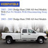 Picture of K80885 Zinc-Nickel Alloy Front Stabilizer Sway Bar End Link for 2003-2005 Dodge Ram 2500 Ram 3500 4WD 4x4 Models ONLY Replaces# 55093111AA