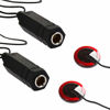 Picture of TIMESETL 5 Pcs Piezo Contact Microphone Pickups Self-Adhesive Instrument Pickups for Guitar, Violin, Viola, Cello, Banjo, Ukulele, Mandolin and More
