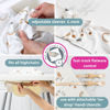 Picture of BIBaDO - Long Sleeve Baby Bibs - Babies & Toddlers 6-36 Months - Coverall Baby Led Weaning Bib - Easy Wipe, Soft & Waterproof