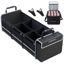Picture of Farasla Waterproof Trunk Organizer with Insulated Leakproof Cooler Bag, Foldable Cover, Adjustable Securing Straps (Black)