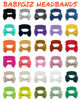 Picture of BABYGIZ Baby Girl Headbands-Infant,Toddler Cotton Handmade Hairbands with Bows Child Hair Accessories (Khaki Green)