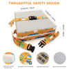Picture of Toddler Booster Seat for Dining Table, 4inch Toddler Cushion, Portable Booster Seats Baby, Adjustable Kids Chair Heightening Booster, Washable Chair Seat Pad Mat for Kids