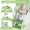 Picture of Rabb 1st Frog Potty Training Seat, Upgrade Toddler Toilet Seat for Kids Boys Girls, 2 in 1 Potty Training Toilet for Kids, Splash Guard Anti-Slip Pad Step Stool