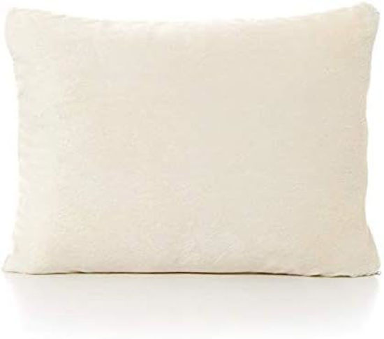 Picture of Travel Pillowcase 12x16 500 Thread Count Egyptian Cotton Set of 2 Toddler Pillowcase Envelope Closer 100% Egyptian Cotton (Toddler Travel 12x16 Envelope Closer, Ivory Solid)