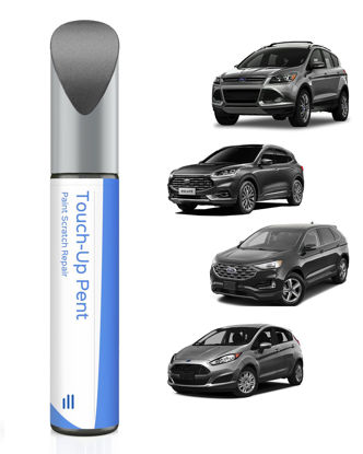Picture of PARTS4EV UJ Sterling Gray Metallic Touch Up Paint Compatible with Ford Exact Match-Chips and Nicks Touch Up