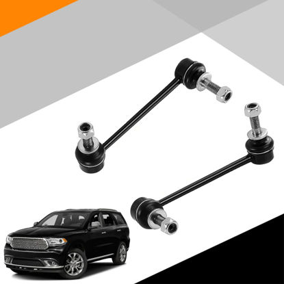 Picture of XOPIYAO 2pcs Front Sway Bar Link Compatible with 2011-2015 DURANGO 2012-2015 GRAND CHEROKEE 2018 Durango 5.7L,Suspension Kit Stabilizer Links Sway Bar K750578 K750579