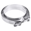 Picture of EVIL ENERGY 5.0 Inch V Band Clamp with Flange Male Female 304 Stainless Steel 1PC