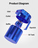 Picture of EVIL ENERGY Baffled Oil Catch Can,Oil Separator Catch Can 300ml Universal Aluminum Blue
