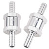 Picture of EVIL ENERGY 1/2" Fuel Check Valve One Way Inline Non Return Diesel Gasoline Silver(12mm OD,2PCS)