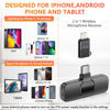 Picture of Wireless Microphone for iPhone, Android Phone, Laptop, CDMVAB 2 Pack Lavalier Microphone for Video Recording, Mini Mics with Noise Reduction for Podcast YouTube TikTok Vlog