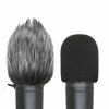 Picture of AT2020 Pop Filter Windscreen - Furry Windscreen/Fur Foam Wind Cover for Audio Technica Microphone AT2020+ AT2035 AT4040 by YOUSHARES