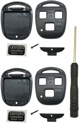 Picture of Horande Keyless Entry Remote Control Key Replacement Key Fob Cover Shell Fits for Lexus ES300 ES330 GS300 GS400 GS430 GX470 IS300 is330 LS400 LS430 LX470 RX300 RX330 RX350 RX400h RX450h2 SC430 Key Fob