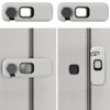 Picture of 2Pack Child Proof Refrigerator Lock,Fridge Locks for Kids with Sticky Adhesive Pads,Baby Safety Locks for Fridges, Cabinets, Drawers, Double Doors and More (2 Pack)