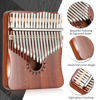 Picture of AARVI Kalimba Thumb Piano 17 Keys, Portable Mbira Finger Piano Gifts for Kids and Adults Beginners (brown)