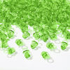Picture of XINHUIDALSQ 150 Mini Acrylic Pacifiers for Baby Shower Girl Game, 0.86 Inch Bulk Chupones para Gender Reveal Party Favors Table Decoration (Green)