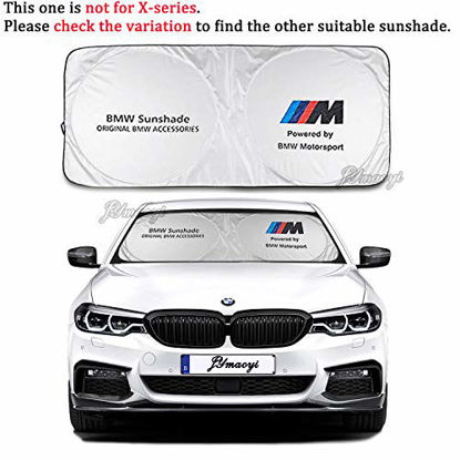 Picture of Sunshade Windshield Visor Cover Car Window Film Sun Shade UV Protect for 1-Series 2-Series 3-Series 4dr/wgn 2dr 4-Series 2/4dr 6-Series Z3 Z4 8-Series X2