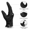 Picture of INBIKE Breathable Mesh Motorcycle Gloves Touchscreen with TPR Palm Pad Hard Knuckles Black Large
