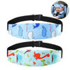 Picture of Baby Carseat Head Support,Car seat Straps Pillow Support Ban,Stroller Neck Relief Strap Headrest,Slumber Sling Sleep Positioner for Toddler Infants Child Children Kids