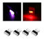 Picture of Ziciner 4 PCS USB LED Car Interior Atmosphere Lamp, Portable Mini LED Night Light, Plug-in USB Interface Trunk Ambient Lighting Kit, Universal Interior Accessories (Red+Purple)