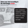 Picture of Vepagoo 6602 Rear Window Glass Struts for 2006-2010 Jeep Wrangler, Gas Struts for 2006 Jeep Wrangler 65th Anniversary Edition Sport Utility Shock, 95330, 04589608AA, 04589609AA