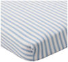 Picture of HonestBaby Boys Organic Cotton Changing Pad Cover, Blue Ticking Stripe, One Size