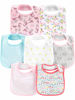 Picture of Simple Joys by Carter's Baby 7-Pack Teething Bibs, Multicolor/Floral/Unicorn, One Size
