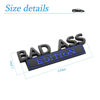 Picture of Car Bad Ass Edition Emblem, 3D Fender Badge Decal Car Sticker with 3M Adhesive, Auto Accessories for Tailgate Front Grille Hood Trunk, Car Replacement Compatible with Motorcycle SUV Truck