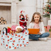 Picture of VAIVUSTO Christmas Basket for Gifts Gnome Snowflake Nursery Hamper Collapsible Storage Bin Waterproof Kids Toy Box Book Shelf Basket Xmas Party Decor