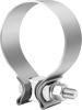 Picture of EVIL ENERGY 2.25 Inch Exhaust Clamp,2 1/4" Narrow Band Muffler Clamp Stainless Steel for Pipes,Mufflers,Catalytic Converters