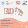 Picture of MAM Supreme Night Baby Pacifier, for Sensitive Skin, Patented Nipple, 2 Pack, 16+ Months, Unisex,2 Count (Pack of 1)