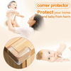 Picture of HOMREALM Baby Proofing 20 Pack Corner Guards Furniture Corner & Edge Safety Bumpers Corner Covers Protectors Baby Proof Bumper & Cushion to Cover Sharp Furniture & Table Edges (L Shape)