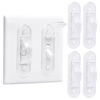 Picture of Wall Switch Guard, Childproof Light Switch Cover Guard | Toggle Style | Light Switch Protection | Lock Toggle Switch in On or Off Position | 4 Pack, Clear